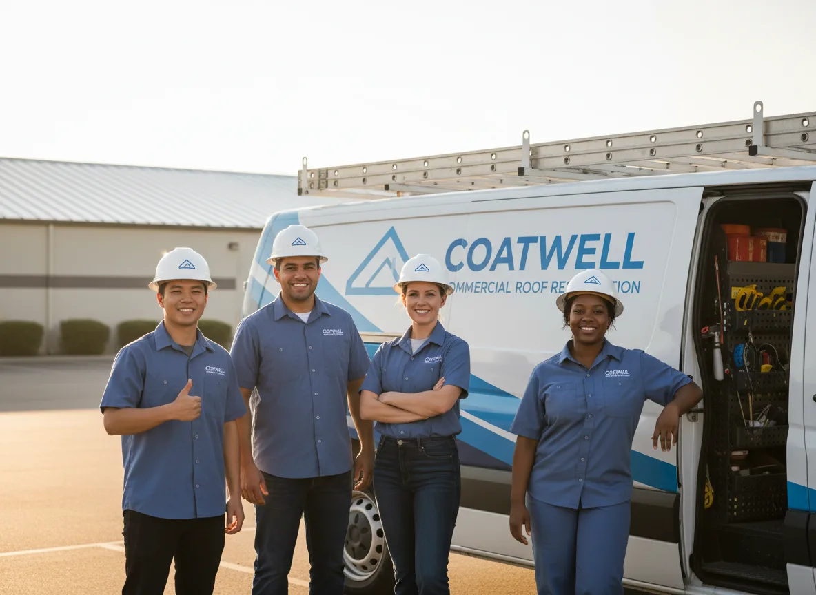 Commercial roof coating company in Granville, IA